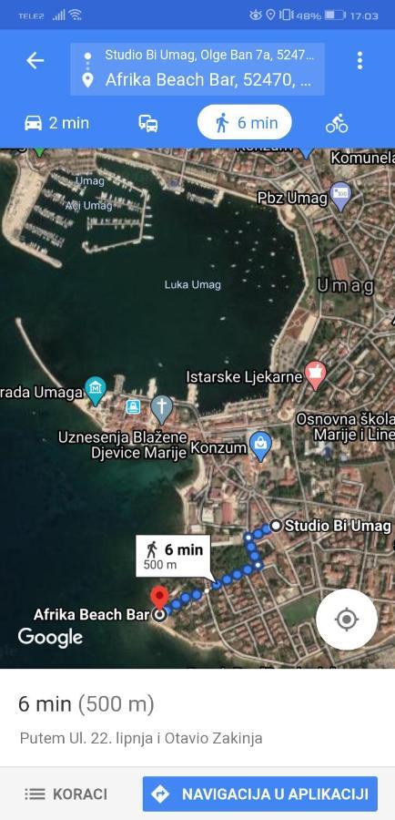 Apartamento Studio Bi Umag Exterior foto